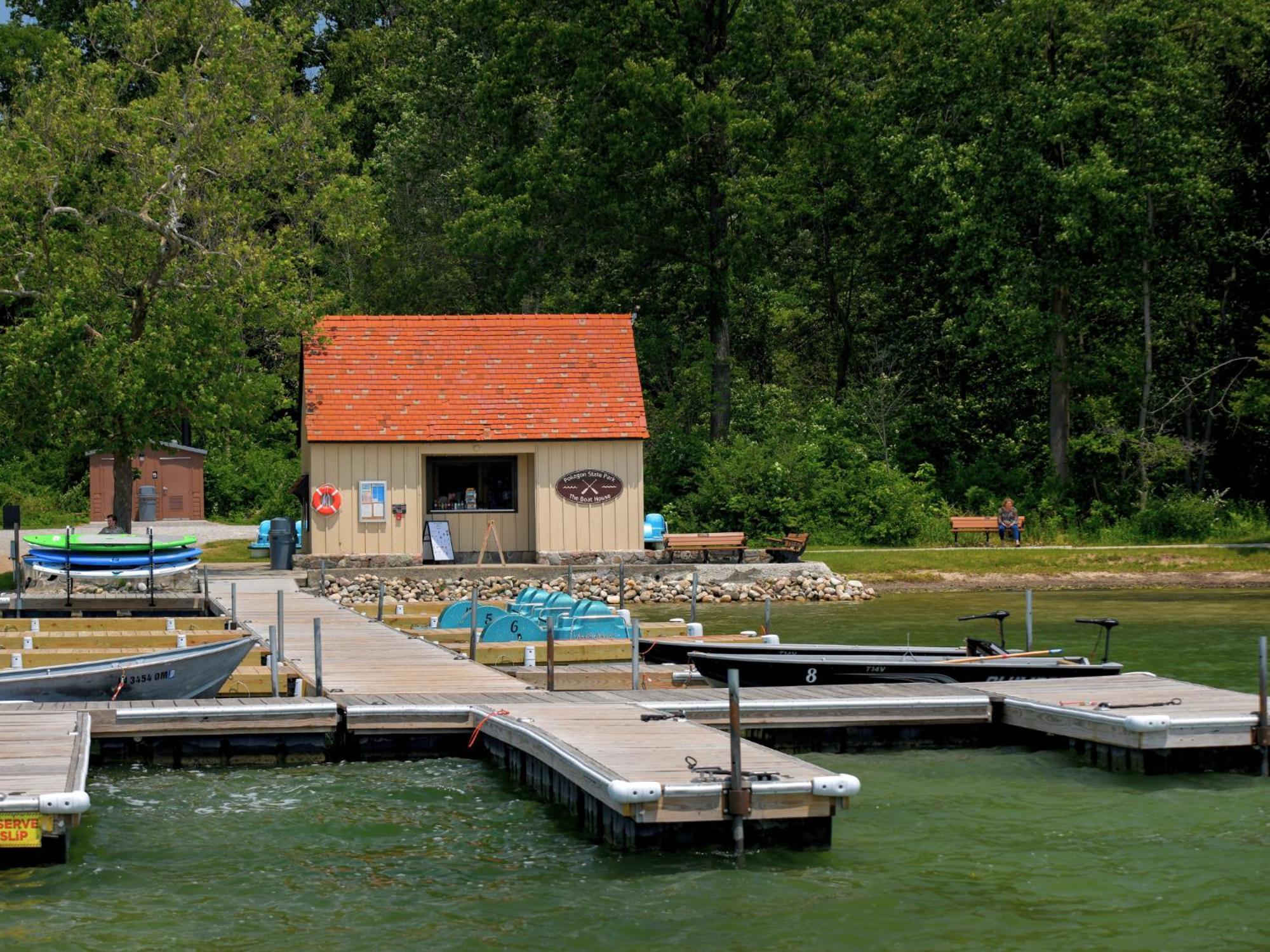 Potawatomi Inn & Cabins Angola Eksteriør bilde